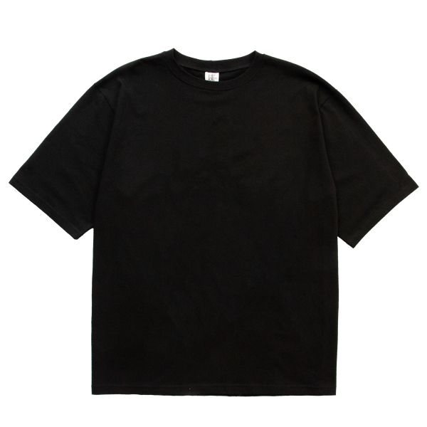 Оверсайз футболка БФ - Базовая (чёрная) 01722