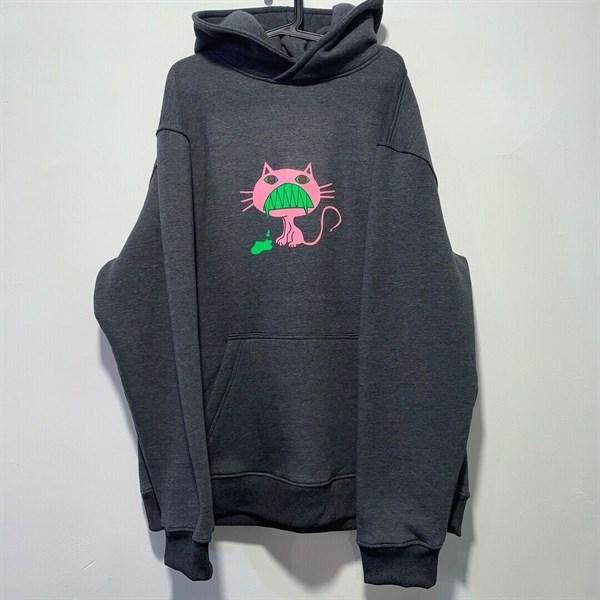 Худи BF WorldWide - PLUG CAT Gray 00035 - фото 3815