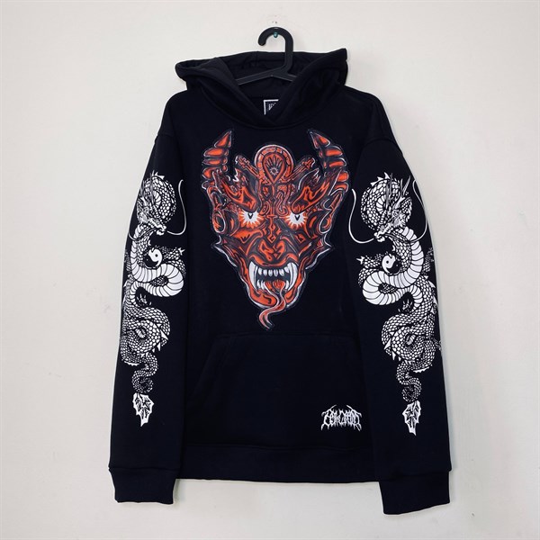 Худи BF WorldWide - Cyber Demon Red 01383 - фото 3933