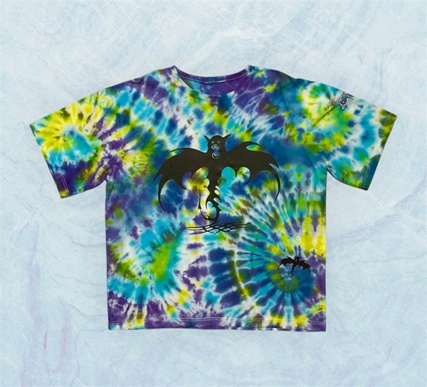 Футболка BF - Custom Tie Dye Day and Night 14384