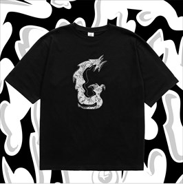 Оверсайз футболка - G 02293