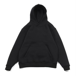 Худи БФ - Черный базовый 02242