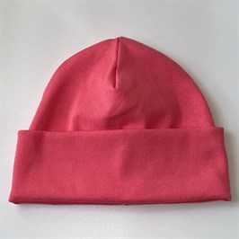 Шапка БФ - Базовая розовая из кашкорсе 01772