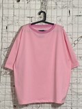 Оверсайз футболка BF - Base Pink 01834