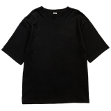 Оверсайз футболка БФ - Базовая (чёрная) 01722