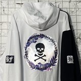 Худи БФ « Другая жизнь» чб вариант 01229
