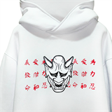 Худи BF WorldWide - Хання 般若 White H.89 - фото 4029