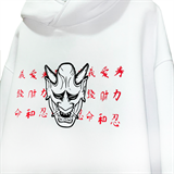 Худи BF WorldWide - Хання 般若 White H.89 - фото 4030