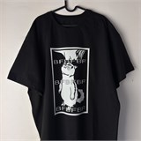 Оверсайз футболка BF - Happy Cat 02306 - фото 6235