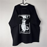 Оверсайз футболка BF - Happy Cat 02306 - фото 6236