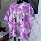 Оверсайз футболка  BF WorldWide - Tie Dye Happy Cat 14217 - фото 6243