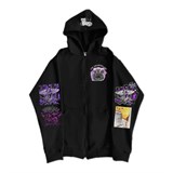 Худи оверсайз BF WORLDWIDE - All See Eyes Bomb Zip 14325 - фото 7005