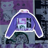 Худи BF WorldWide - Royal Tie Dye Cats 14334 - фото 7064